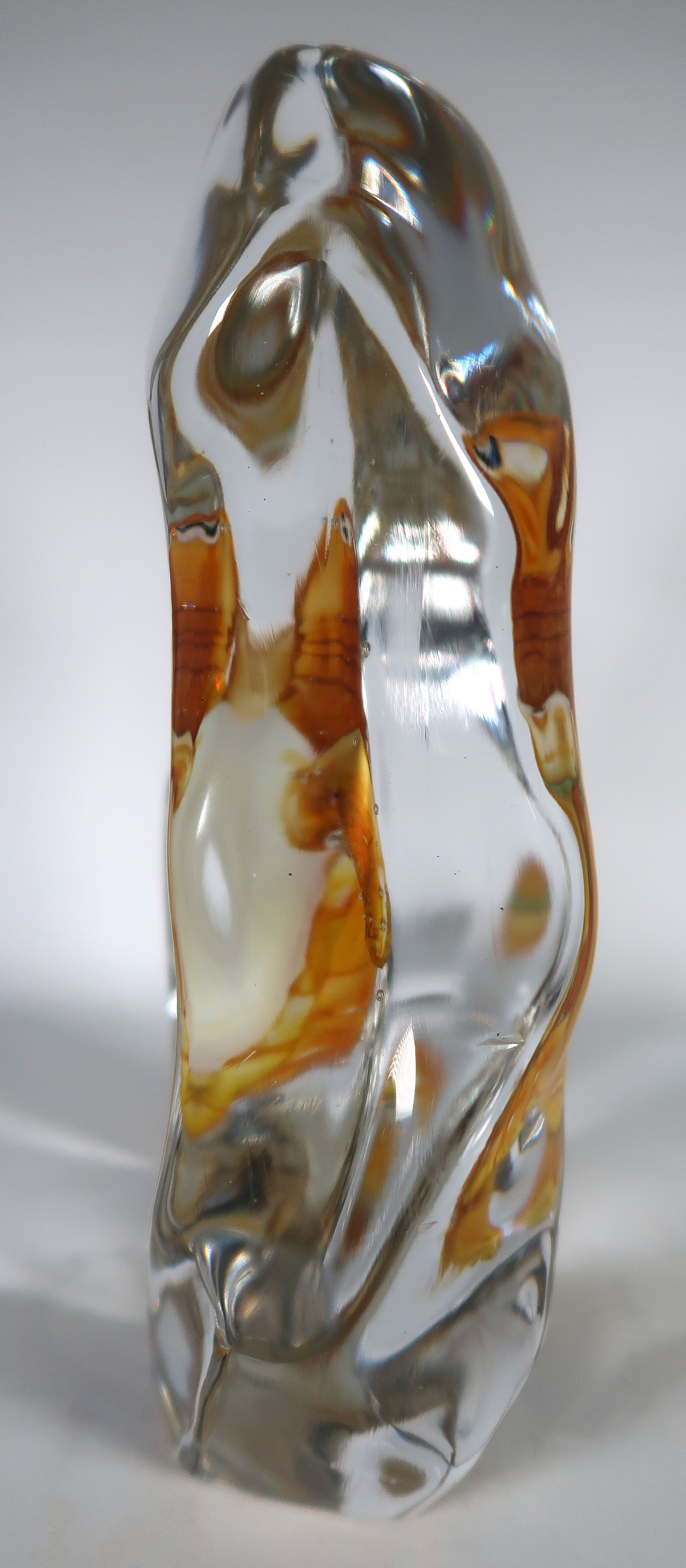 Pino Signoretto - Glas unica, Handgevormde schildpad omsloten door glas (Zwaar) kopen? Bied vanaf 1000!