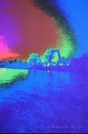 Henk van der Vet - De Hefbrug Rotterdam - 1987 kopen? Bied vanaf 50!