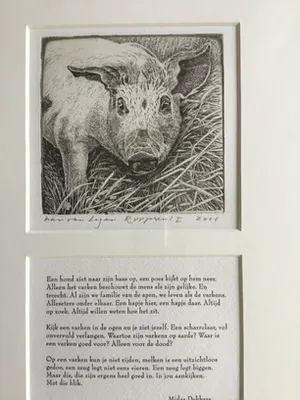 Han van Hagen - “ het varken” kopen? Bied vanaf 10!