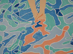 David Hockney - The Diver kopen? Bied vanaf 490!