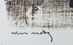 Wim Motz - Litho kopen? Bied vanaf 1!