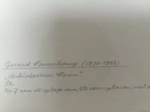 Gerrit Haverkamp - Kerkinterieur Hoorn kopen? Bied vanaf 30!