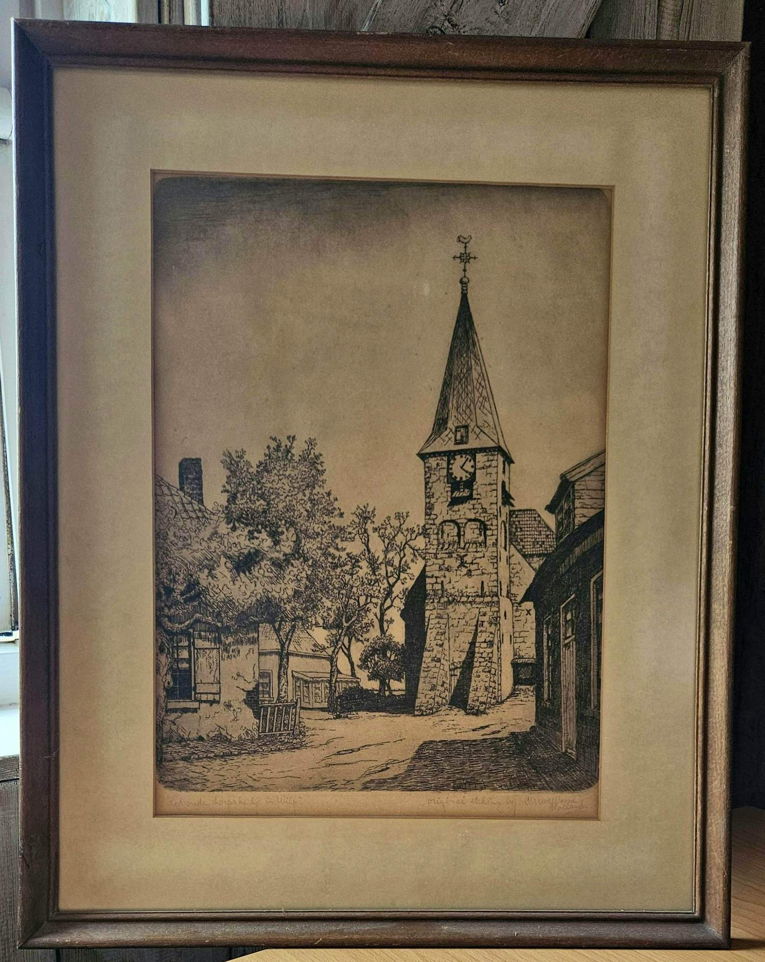 Cor van der Woerd - Dorfkirche Wilp kaufen? Bieten Sie von 60!