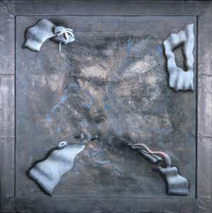 Jan Bollaert - Gemengde techniek op board, Ongewervelden - Ingelijst (Zeer Groot) verkocht voor € 80!