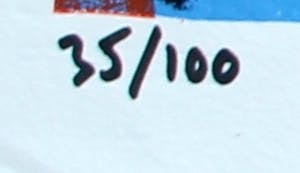 Herman Brood - Herman brood - zeefdruk: Zebra kopen? Bied vanaf 275!