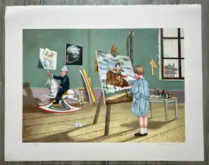 Tito Salomoni - Zonder titel verkauft für € 40!
