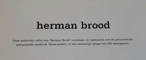 Herman Brood - Horse Power incl. gesigneerde zeefdruk kopen? Bied vanaf 250!
