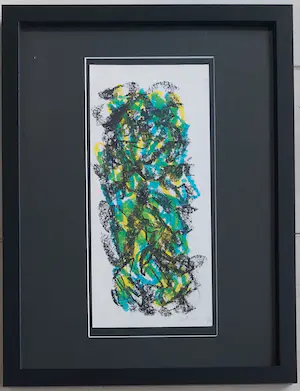 Theo Wolvecamp - Compositie met kleur kopen? Bied vanaf 225!