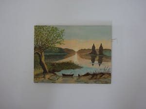 Niet of onleesbaar gesigneerd - Scandinavisch Landschap kopen? Bied vanaf 1!