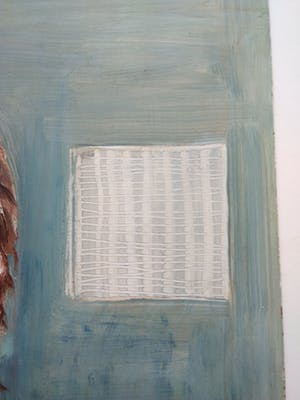 Niet of onleesbaar gesigneerd - Portret van een gevangene. Circa 1990 kopen? Bied vanaf 10!