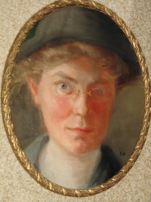 Cornelia Hioolen - Olieverfschilderij - Portret van Dame kopen? Bied vanaf 65!