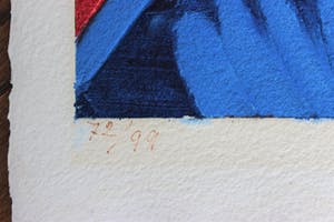 Bengt Lindstrom - Dierlijke figuren in abstractie kopen? Bied vanaf 275!