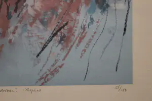 Rob Houdijk - Litho genaamd: Nienke aan het wegdromen - Oplage 56/150 kopen? Bied vanaf 50!