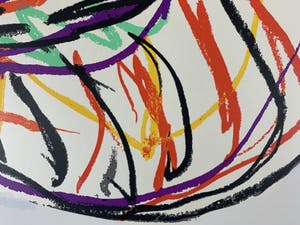 Karel Appel - kleurenzeefdruk - 'Rustende kikker' - 1978 (Epreuve d'artiste) kopen? Bied vanaf 950!