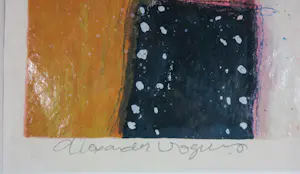 Alexander Vogels - Zeefdruk, Z.T - Ingelijst kopen? Bied vanaf 50!