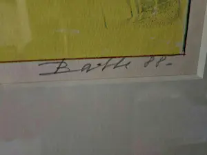 Mogens Balle - Ingelijste litho - 95/128 - 1988 kopen? Bied vanaf 220!