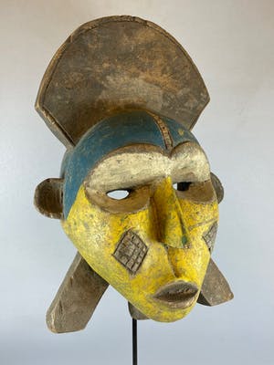 Bobo - Tribal Used African Bozo Mask - Nigeria. kopen? Bied vanaf 45!