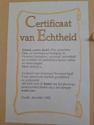 Frans Jansen - 3 elementen kopen? Bied vanaf 90!