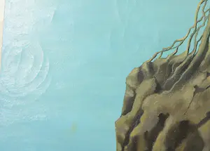 Jenny van Herwijnen - Olieverf op doek, Zwarte Madonna - Ingelijst kopen? Bied vanaf 1!