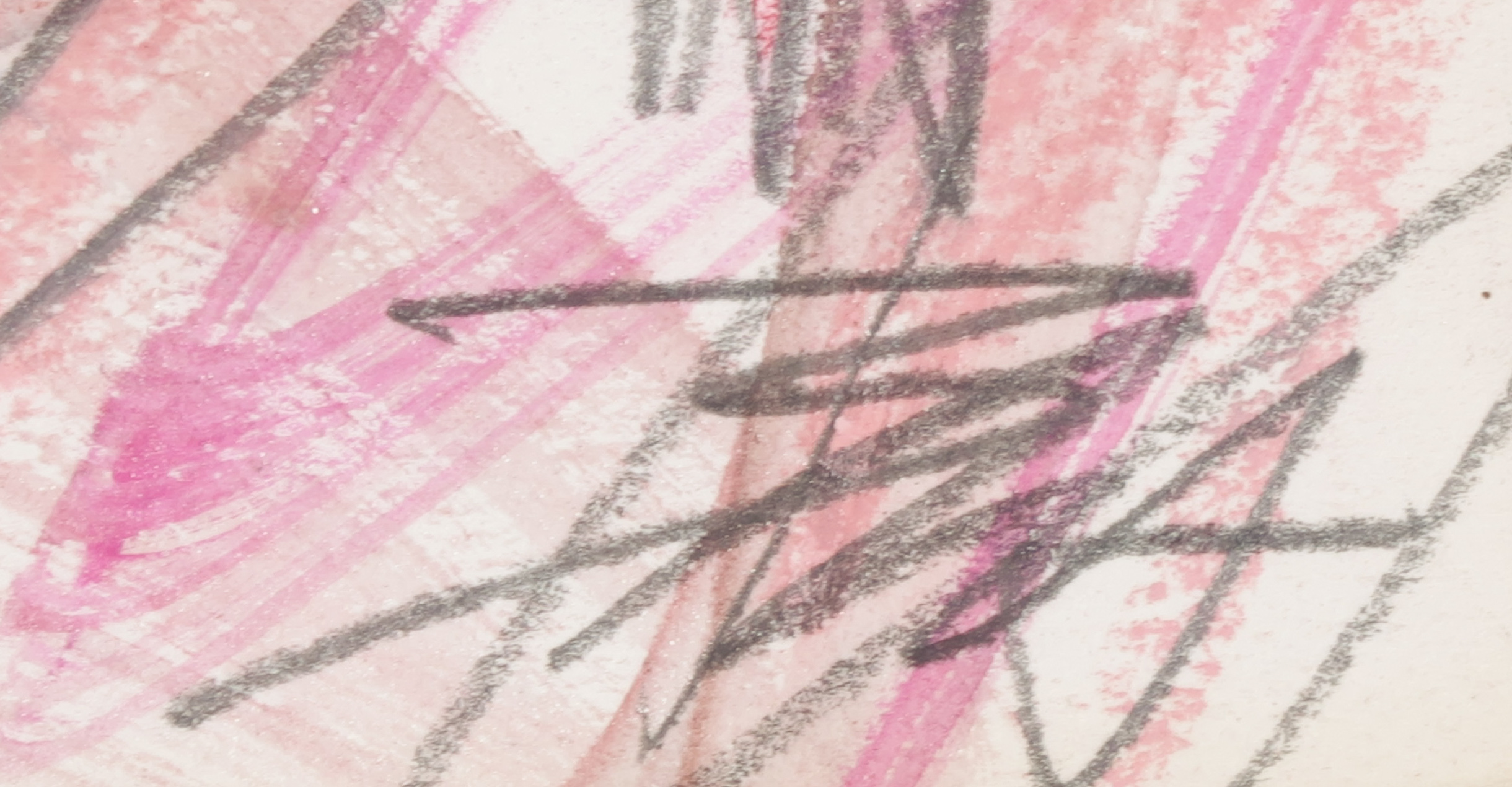 Bea de Visser - Lot met twee werken, Krijt, olieverf en potlood op papier, Creature kopen? Bied vanaf 1!