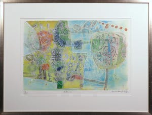 Soichi Hasegawa - Ets en aquatint, Autumne - Ingelijst kopen? Bied vanaf 50!