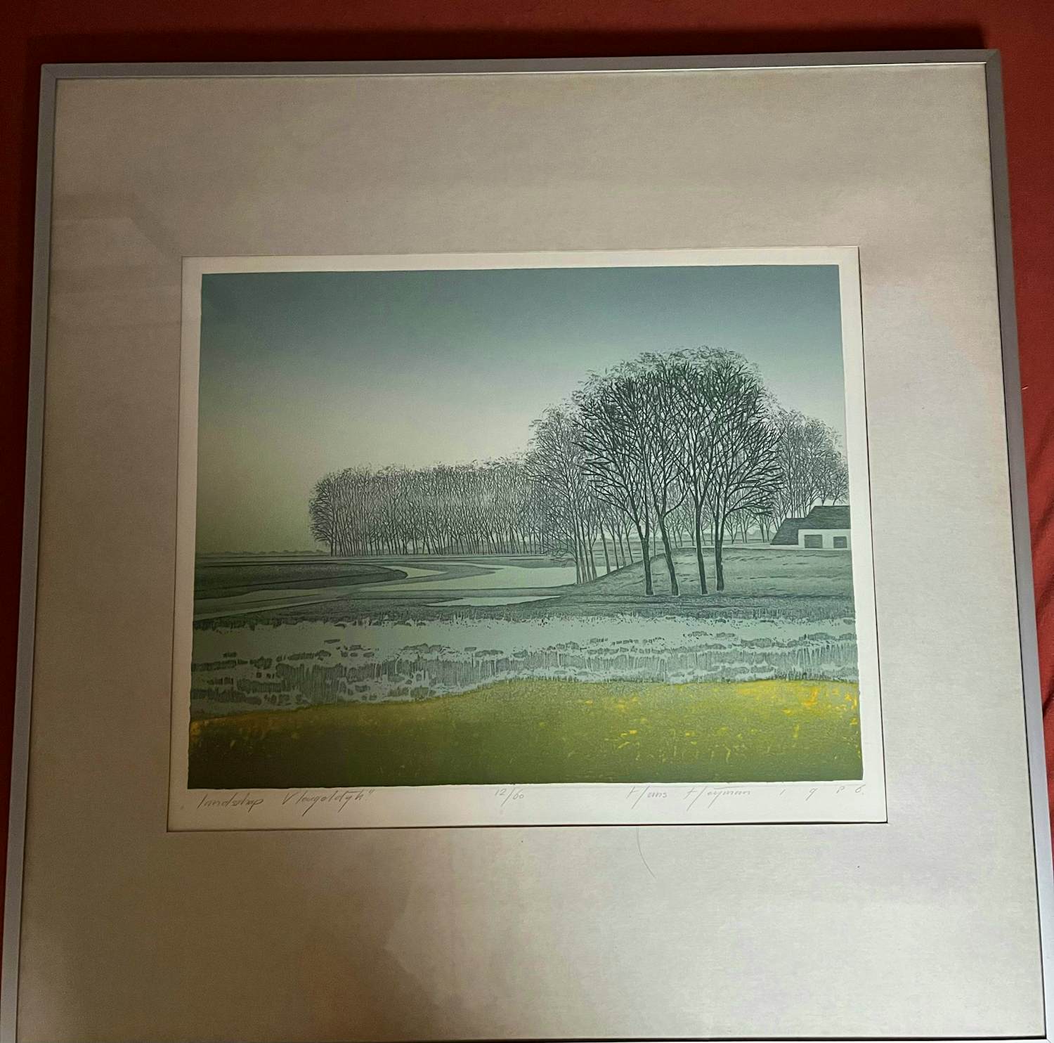 Hans Heijman - Landschap Vleugeldijk kopen? Bied vanaf 40!