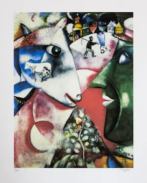 Marc Chagall - Ik en het dorp kopen? Bied vanaf 90!
