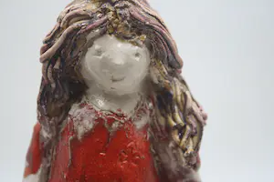 Niet of onleesbaar gesigneerd - Twee Prachtige Keramieken Deense Design Sculpturen kopen? Bied vanaf 1!