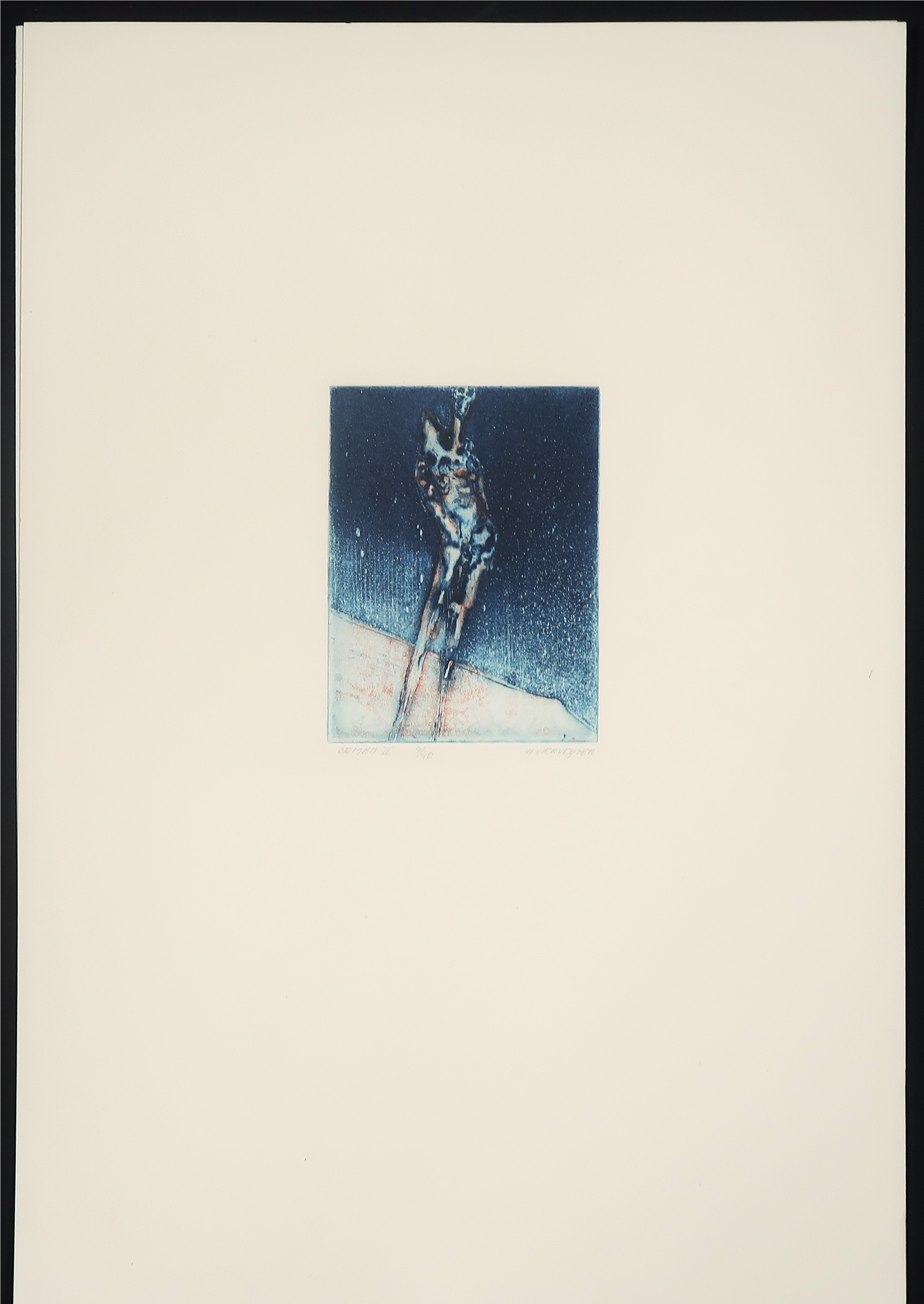 Henk Vierveijzer - Ets, De man II kopen? Bied vanaf 1!