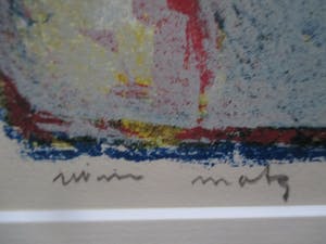 Wim Motz - Litho "Vluchtelingen" kopen? Bied vanaf 50!