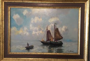 Adriaan Terhell - Olieverf schilderij kopen? Bied vanaf 200!