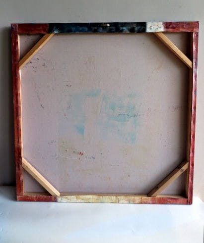 Niet of onleesbaar gesigneerd - Mystic Castel with 2 guards (groot) - Gesigneerd A. Lesmour (?) kopen? Bied vanaf 1!