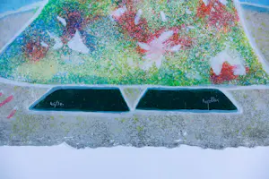 Juan Garcia Ripolles - Zeefdruk op papier, Zonder titel I - Ingelijst kopen? Bied vanaf 150!