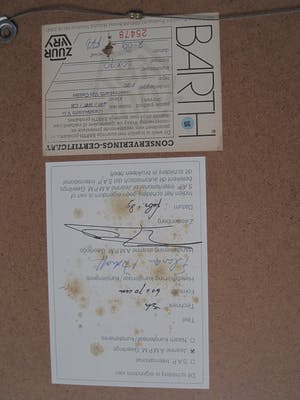 Niet of onleesbaar gesigneerd - Gesigneerde grote ETS (E.A. exemplaar) "stilleven met uien en bloesemtak" kopen? Bied vanaf 1!