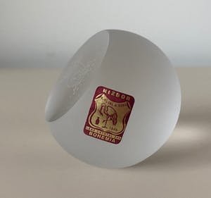 Niet of onleesbaar gesigneerd - Gesatineerde presse papier "Vrede van Rijswijk 1697-1997" kopen? Bied vanaf 1!