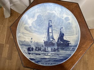 Porceleyne Fles - Wandbord naar Mesdag kopen? Bied vanaf 85!