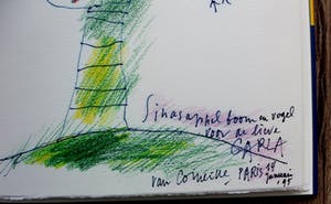 Corneille - Gemengde techniek (tekening), zeefdruk en boek - 1994/1995 kopen? Bied vanaf 800!