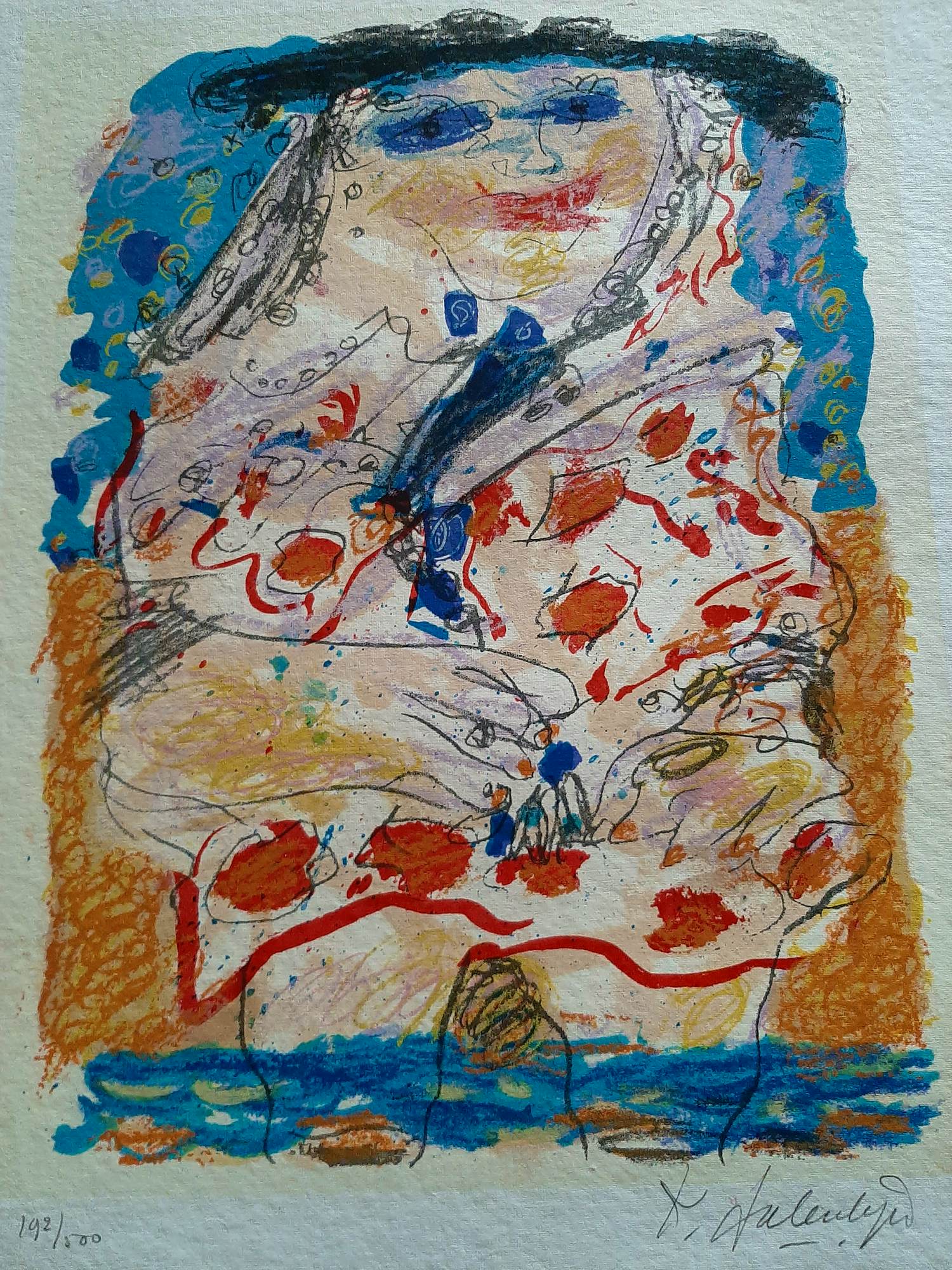 Kees Salentijn - Zeefdruk, zonder titel kopen? Bied vanaf 35!