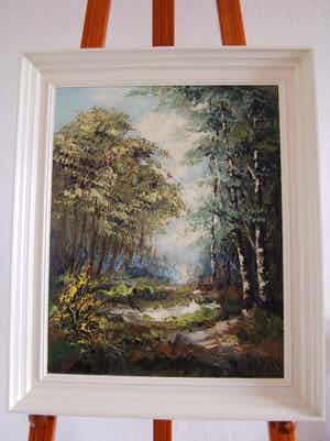 Willem Reinders - Bospad verkocht voor € 75!