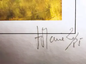 Jean-Jacques Marie - Belcastel, village d'Aveyron en France. Numérotée 2/85 et signée kopen? Bied vanaf 50!