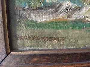 Herman Moerkerk - Hollands impressionistisch landschap kopen? Bied vanaf 150!