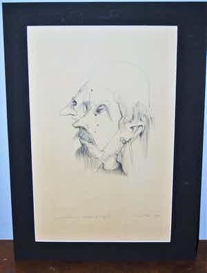 Dirkje Kuik - Held Potspel 1970, litho verkocht voor € 35!