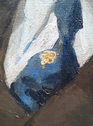 Arie van Mever - Portret Dhr. Pels - olieverf - groot - ingelijst - 21564 kopen? Bied vanaf 1!