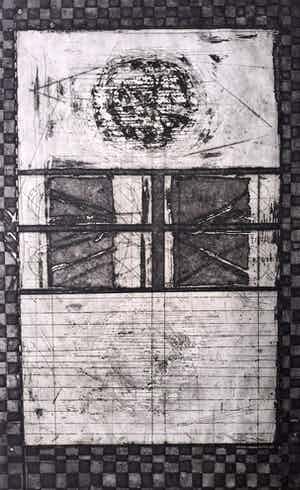 Ko Oosterkerk - Het boek der Psalmen, aquatint ets (2e staat, unica!) verkocht voor € 50!