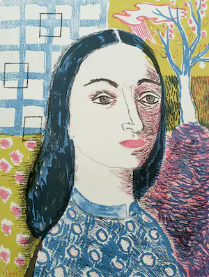 Charles Eyck - Vrouw, litho - Gratis verzending! kaufen? Bieten Sie von 60!