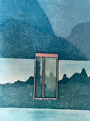 Sjoerd Bakker - Oriëntaals landschap, Kleurenets, 1982, 10/30 kaufen? Bieten Sie von 30!