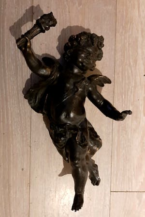 Curiosa - Cupido van metaal 20te eeuw kopen? Bied vanaf 1!