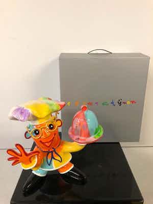 Ad Verstijnen - Kokkie met dienblad - Master Chef - Oplage 200 verkocht voor € 65!