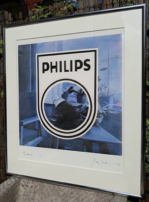 Rob Scholte - Nachtlicht, zeefdruk (mooi ingelijst, groot!) kopen? Bied vanaf 275!