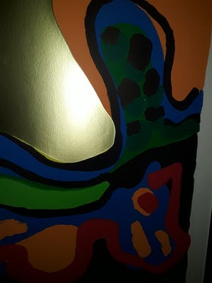 Karel Appel - Flying hat meets sleeping dog kopen? Bied vanaf 1250!